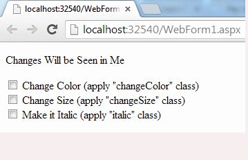 Apply CSS Dynamically